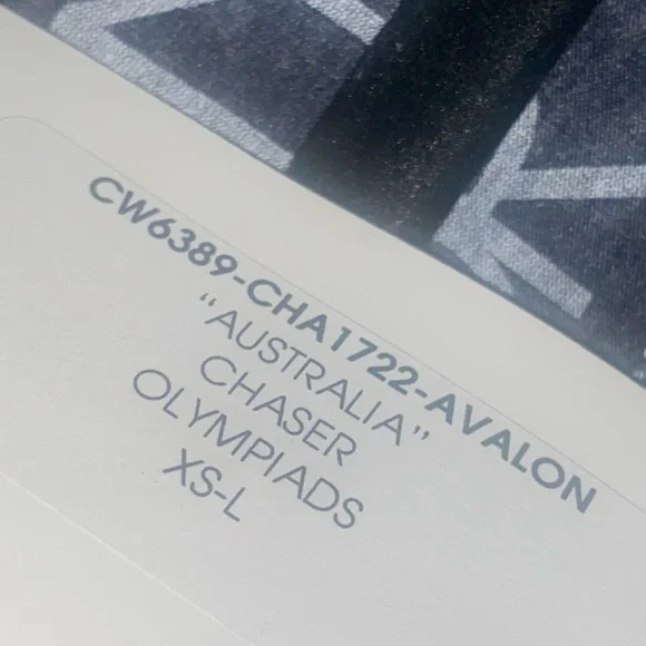 CHASER AUSTRALIA RAGLAN OLYMPIADS FOOTBALL T NWT❣️ - Picture 5 of 5